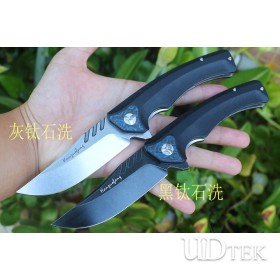 Black Eagle D2 balde material folding knife UD2106558